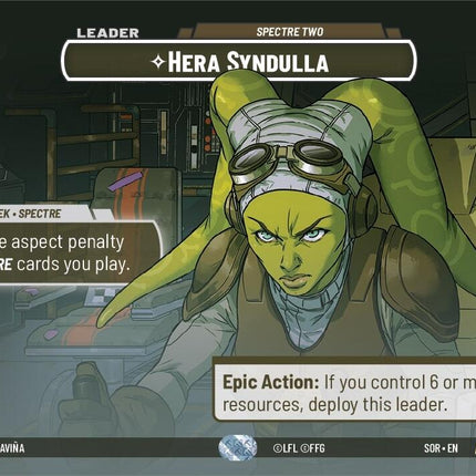 Hera Syndulla - Spectre Two (Showcase) (259) [Spark of Rebellion]