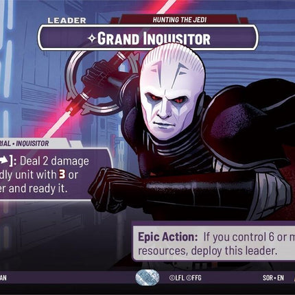 Grand Inquisitor - Hunting the Jedi (Showcase) (261) [Spark of Rebellion]