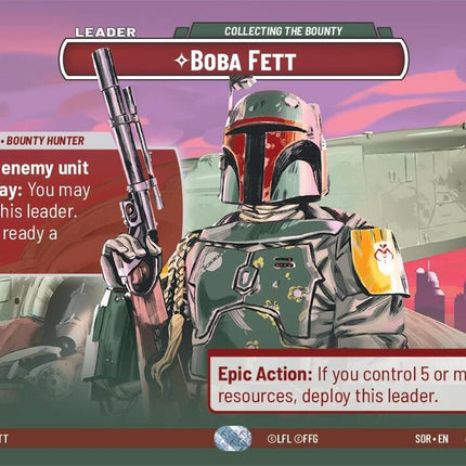 Boba Fett - Collecting the Bounty (Showcase) (265) [Spark of Rebellion]