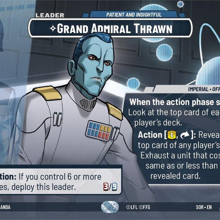 Grand Admiral Thrawn - Patient and Insightful (Showcase) (266) [Spark of Rebellion]