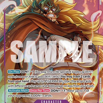 Vinsmoke Judge (Alternate Art) [Wings of the Captain]