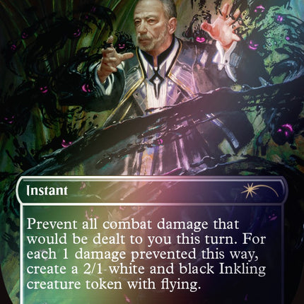 Inkshield (Rainbow Foil) [Secret Lair: Sheldon's Spellbook]