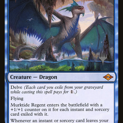 Murktide Regent (Promo Pack) [Murders at Karlov Manor Promos]