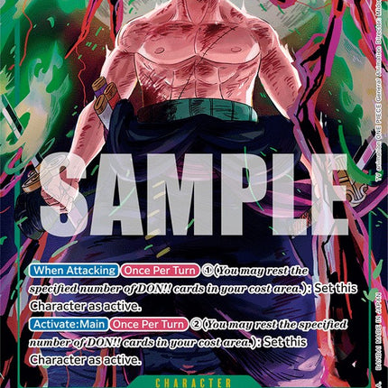 Roronoa Zoro (Alternate Art) [Wings of the Captain]