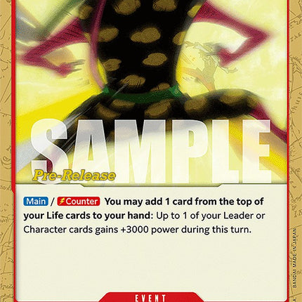Meteor-Strike of Love [Wings of the Captain Pre-Release Cards]