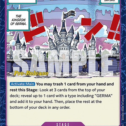 Kingdom of GERMA [Wings of the Captain Pre-Release Cards]