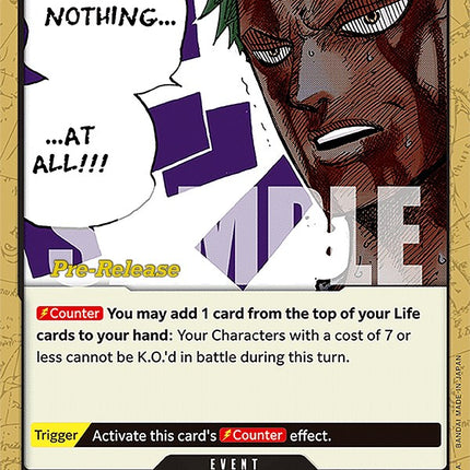 ...Nothing...at All!!! [Wings of the Captain Pre-Release Cards]