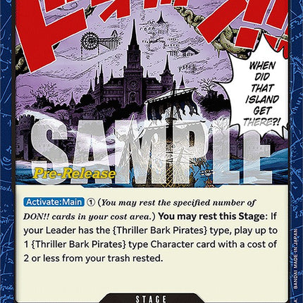 Thriller Bark [Wings of the Captain Pre-Release Cards]