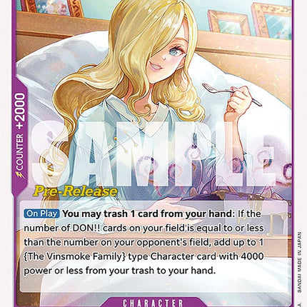 Vinsmoke Sora [Wings of the Captain Pre-Release Cards]
