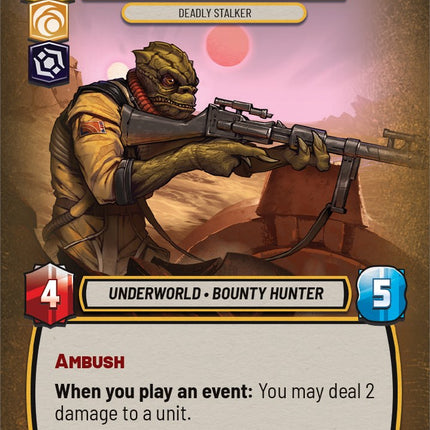 Bossk - Deadly Stalker (15/20) [Spark of Rebellion: Weekly Play]