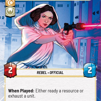 Leia Organa - Defiant Princess (11/20) [Spark of Rebellion: Weekly Play]