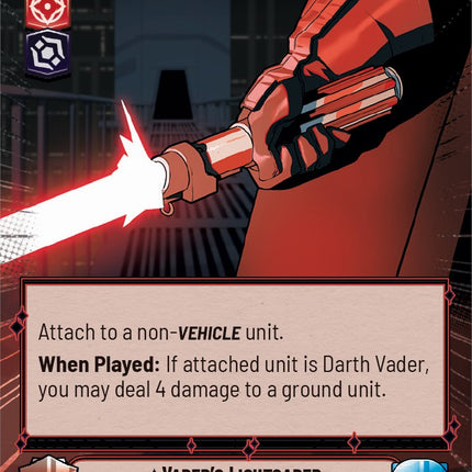 Vader's Lightsaber (Hyperspace) (4/20) [Spark of Rebellion: Weekly Play]