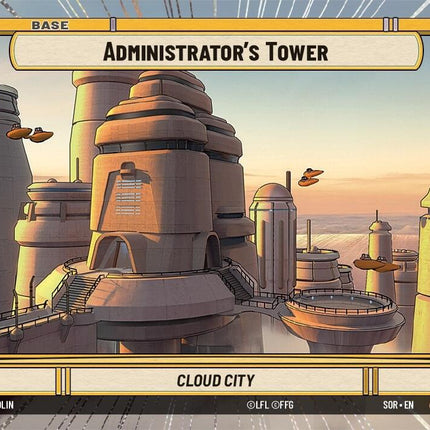 Administrator's Tower // Shield (Hyperspace) (295 // T04) [Spark of Rebellion]