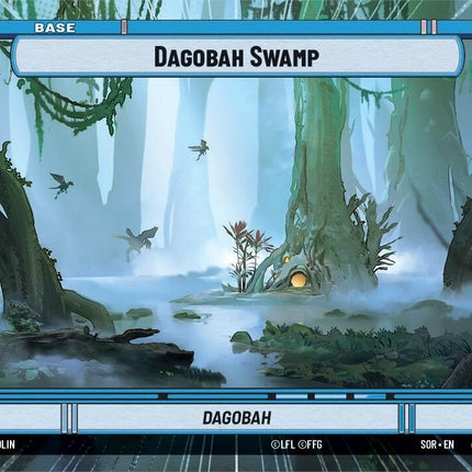 Dagobah Swamp // Shield (Hyperspace) (287 // T04) [Spark of Rebellion]