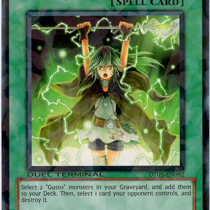 Contact with Gusto [DT05-EN092] Rare
