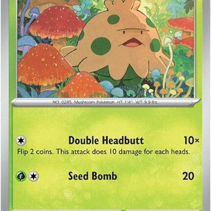 Shroomish (006/162) [Scarlet & Violet: Temporal Forces]