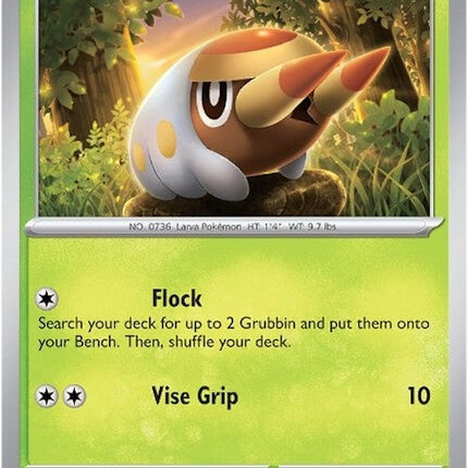 Grubbin (018/162) [Scarlet & Violet: Temporal Forces]