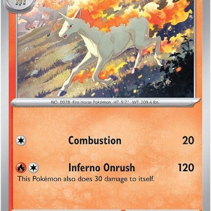 Rapidash (027/162) [Scarlet & Violet: Temporal Forces]