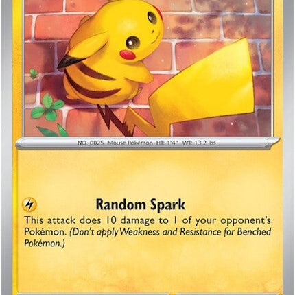 Pikachu (051/162) [Scarlet & Violet: Temporal Forces]