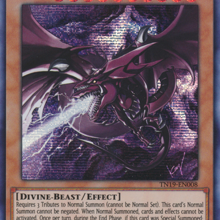 Slifer the Sky Dragon [TN19-EN008] Prismatic Secret Rare
