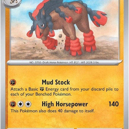 Mudsdale (092/162) [Scarlet & Violet: Temporal Forces]