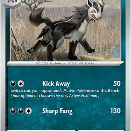 Mightyena (106/162) [Scarlet & Violet: Temporal Forces]