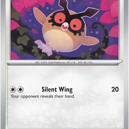 Hoothoot (126/162) [Scarlet & Violet: Temporal Forces]