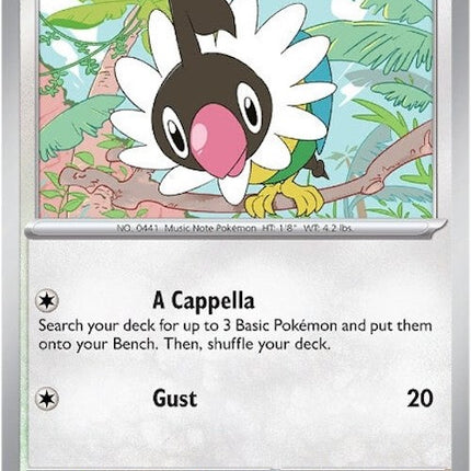 Chatot (132/162) [Scarlet & Violet: Temporal Forces]
