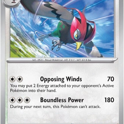 Unfezant (135/162) [Scarlet & Violet: Temporal Forces]