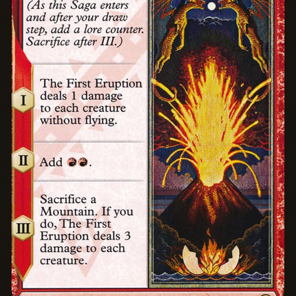 The First Eruption [Dominaria]