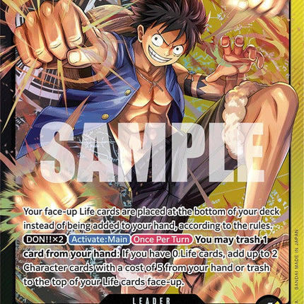 Monkey.D.Luffy [Ultra Deck: The Three Brothers]