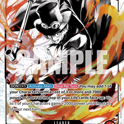 Sabo (Parallel) [Ultra Deck: The Three Brothers]
