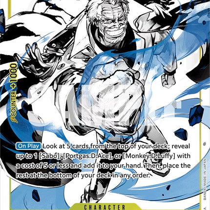 Monkey.D.Garp (Parallel) [Ultra Deck: The Three Brothers]
