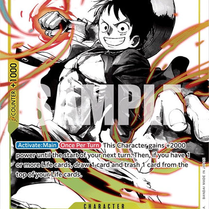 Monkey.D.Luffy (Parallel) [Ultra Deck: The Three Brothers]