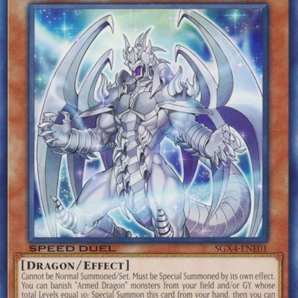 Armed Dragon LV10 White [SGX4-ENE01] Common