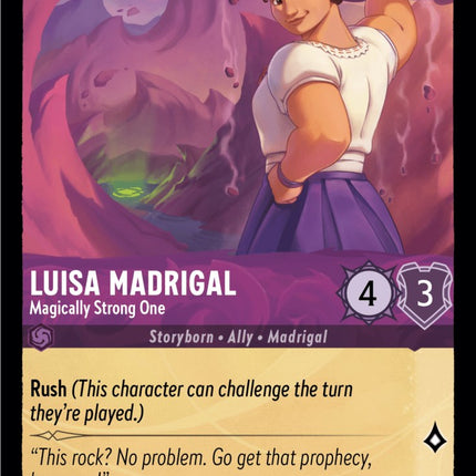 Luisa Madrigal - Magically Strong One (47/204) [Ursula's Return]