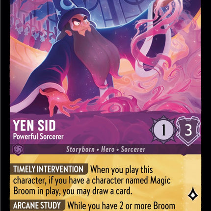 Yen Sid - Powerful Sorcerer (59/204) (59/204) [Ursula's Return]