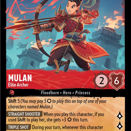 Mulan - Elite Archer (114/204) [Ursula's Return]