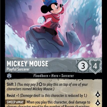 Mickey Mouse - Playful Sorcerer (187/204) (187/204) [Ursula's Return]