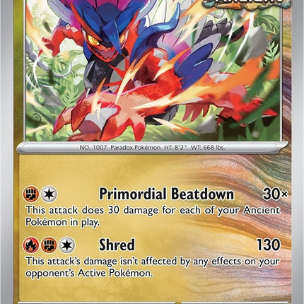 Koraidon (119/162) (Theme Deck Exclusive) [Scarlet & Violet: Temporal Forces]
