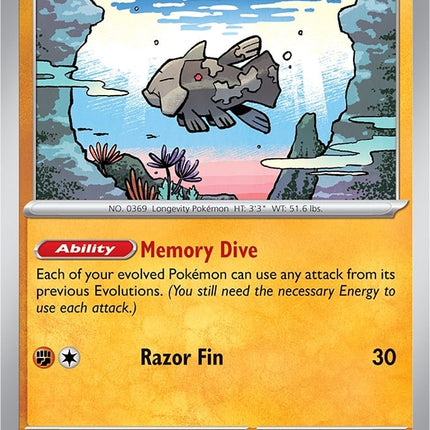 Relicanth (084/162) (Theme Deck Exclusive) [Scarlet & Violet: Temporal Forces]
