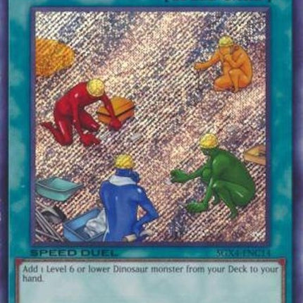 Fossil Dig (Secret Rare) [SGX4-ENC14] Secret Rare