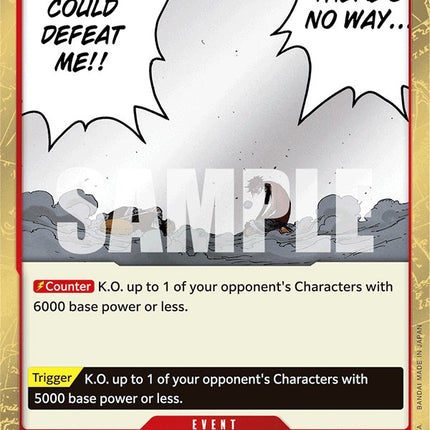 There's No Way You Could Defeat Me!! [Extra Booster: Memorial Collection]