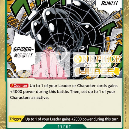 Spiderweb (Judge Pack Vol. 3) [One Piece Promotion Cards]