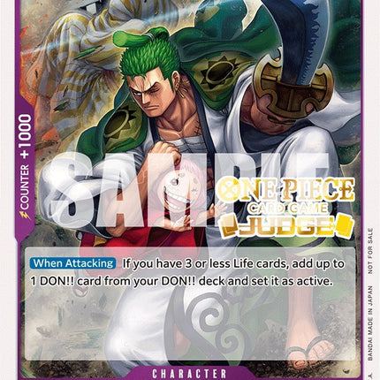 Zoro-Juurou (Judge Pack Vol. 3) [One Piece Promotion Cards]