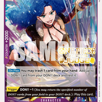 Miss Doublefinger(Zala) (Judge Pack Vol. 3) [One Piece Promotion Cards]