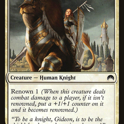 Knight of the Pilgrim's Road [Magic Origins]
