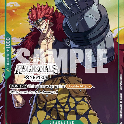 Eustass"Captain"Kid (Offline Regional 2024 Vol. 2) [Participant] [One Piece Promotion Cards]