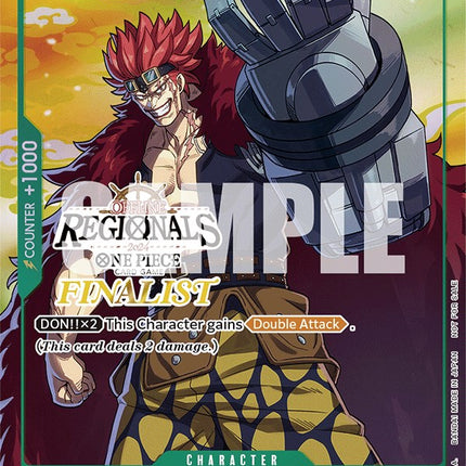 Eustass"Captain"Kid (Offline Regional 2024 Vol. 2) [Finalist] [One Piece Promotion Cards]