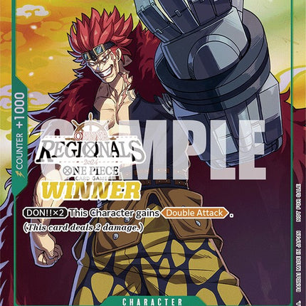 Eustass"Captain"Kid (Online Regional 2024 Vol. 2) [Winner] [One Piece Promotion Cards]